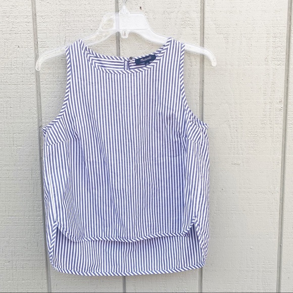 Madewell Tops - MADEWELL Structure  Cotton Striped Top